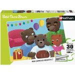 Puzzle petit ours brun 30 pièces - nathan - anniversaire - dessins animés et bd - mixte Puzzle petit ours brun 30 pièces - nathan - anniversaire - dessins animés et bd - mixte