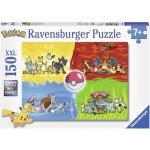 Puzzle pok�mon 150 pi�ces xxl - diff�rents types de pok�mon - ravensburger