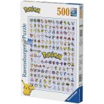 Puzzle pokémon 500 pičces - pokédex premičre génération - ravensburger Puzzle pokémon 500 pičces - pokédex premičre génération - ravensburger