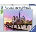 Puzzle ravensburger notre - dame 1500 pices - architecture et monument - mixte