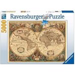 Puzzle ravensburger - mappemonde antique - 5000 pi�ces - th�me fantastique