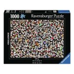 Puzzle - ravensburger - mickey mouse - 1000 pi�ces - multicolore - format standard pour encadrement