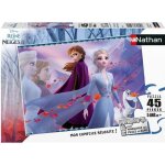 Puzzle la reine des neiges 2 - nathan - 45 pices - amour de deux s?urs