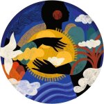 Puzzle rond 500 pi�ces ressentir little sun adultes et enfants d�s 10 ans puzzle de qualit� sup�rieure ...