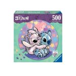 Puzzle rond 500 pices stitch disney dessin anim ds 10 ans 17581 ravensburger