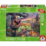 Puzzle 1000 pi�ces : thomas kinkade : mal�fique disney