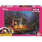 Puzzle - schmidt - thomas kinkade - mickey et minnie - 200 pi�ces - 432 x 291 cm