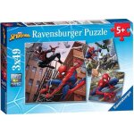 Puzzles spider - man 3x49 pices - ravensburger - pour enfants ds 5 ans