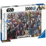 Puzzle star wars baby yoda 1000 pices ravensburger - collection challenge puzzle - ds 14 ans