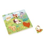 Puzzle tactile ferme - 5 pcs