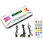 Pwm int�grateur de contr�leur de temp�rature de ventilateur � distance adaptateur de lumi�re rvb pour ...