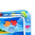 Pwshymi tapis deau pour bb tapis de jeu deau pour bb en pvc motifs de poissons puericulture aire ...