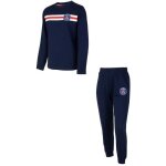 Pyjama enfant - paris saint germain - collection officielle - coton - manches longues - bleu