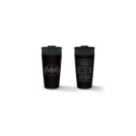 Mug de voyage - pyramid international - batman - straight outta gotham - noir - plastique - cylindrique ...