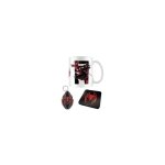 Set - pyramid international - spider - man miles morales web glitch - mug c�ramique - sous - verre - ...