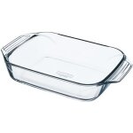 Pyrex plat  four rectangulaire 39x25 cm transparent