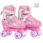 Qifashmaroller enfant fillesroller quad enfant avec 8 roues lumineusespatins  roulettes pour enfants ...