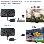Antenne tv 4k - qiilu - amplificateur intégré - réception omnidirectionnelle - 1500 miles - hd 4k Antenne tv 4k - qiilu - amplificateur intégré - réception omnidirectionnelle - 1500 miles - hd 4k
