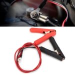 Qiilu c�ble de pince de batterie c�ble de serrage de batterie de voiture 12 - 24v 30a accessoire de fil ...