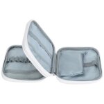 Qiilu crochet case trousse de rangement pour outils � tricoter sac � fermeture � glissi�re � crochet ...