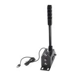 Qiilu frein à main usb universel sim racing handbrake usb game handbrake aluminium alloy black 64 bit ... Qiilu frein à main usb universel sim racing handbrake usb game handbrake aluminium alloy black 64 bit ...