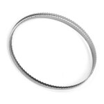 Qiilu lame de scie  ruban pour le travail du bois lame de scie  ruban 1400 6. 35mm - 6t sk5 machine ...