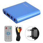 Lecteur multimédia - qiilu - mini 1080p - hdmi - compact et portable - télécommande incluse Lecteur multimédia - qiilu - mini 1080p - hdmi - compact et portable - télécommande incluse