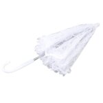 Qiilu parapluie dentelle blanche parapluie dentelle vintage ombrelle dentelle Qiilu parapluie dentelle blanche parapluie dentelle vintage ombrelle dentelle