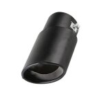 Qiilu tuyau dchappement embout dchappement de voiture en acier inoxydable gorge dchappement moto pot ...