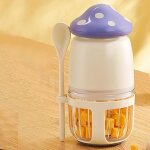Qqmora robot culinaire pour bb robot culinaire multifonctionnel pour bb tasse unique lame en acier ...