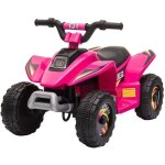 Homcom - quad �lectrique pour enfants - pp - 72x40x45. 5cm - rose