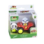Quad klorogo - vulli - rouge jaune et noir - intrieur - mixte - ds 18 mois