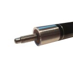 Queue de billard - john west - junior - 130 cm - cuir adhsif 13 mm - bois american whitewood