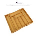 Range - couverts extensible - quiienclee - bambou - 6 à 8 compartiments - dimensions ajustables 43 - ... Range - couverts extensible - quiienclee - bambou - 6 à 8 compartiments - dimensions ajustables 43 - ...