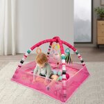Quiienclee tapis de jeu multifonctionnel pour bb avec jouets en arc parc pour bb balles ocaniques ...