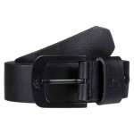 Quiksilver ceinture en cuir everydaily pour homme noir 38 cm