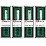 Qumox 16 go (4x 4go) ddr3 1333 pc3 - 10600 (240 broches) dimm pour ordinateur de bureau Qumox 16 go (4x 4go) ddr3 1333 pc3 - 10600 (240 broches) dimm pour ordinateur de bureau