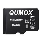 Qumox carte micro sd 128go microsdxc jusqu 80 mo / s en lecturecarte mmoire idale pour tlphone camscope ...