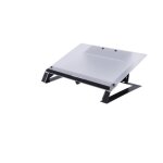 R - go tools read2write ? support de documents / lutrin acrylique blanc avec repose - poignet