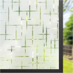 Rabbitgoo film de fentre statique film pour vitre 30x200cm protection intimit film electrostatique ...
