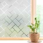 Rabbitgoo film pour vitrage / vitre film de fenêtre décoratif statique anti regard intimité adhésif - ... Rabbitgoo film pour vitrage / vitre film de fenêtre décoratif statique anti regard intimité adhésif - ...