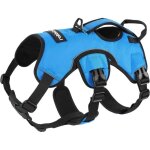 Rabbitgoo harnais pour chien avec poignée de levage harnais réglables pour animaux de compagnie facile ... Rabbitgoo harnais pour chien avec poignée de levage harnais réglables pour animaux de compagnie facile ...