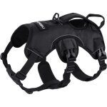 Rabbitgoo harnais pour chien avec poignée de levage harnais réglables pour animaux de compagnie facile ... Rabbitgoo harnais pour chien avec poignée de levage harnais réglables pour animaux de compagnie facile ...