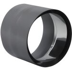 Raccord anti - bistre émail noir mat diamètre 150mm - 344111 Raccord anti - bistre émail noir mat diamètre 150mm - 344111