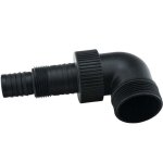Raccord coude m�le - provence outillage - pompe immerg�e - polypropyl�ne - 25 / 32 mm - filetage 1 1 ...