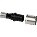 Raccord multicouche � sertir - henco - diam�tre 63 - 40 mm - coude - femelle - f 20 x 27