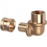 Raccord per coud� 90 degr�s � glissement - f 1 / 2 - diam�tre 16 mm - pb tub