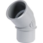 Raccord pvc gris coudé 45° - diamètre 100 mm - simple emboîture - nicoll Raccord pvc gris coudé 45° - diamètre 100 mm - simple emboîture - nicoll