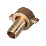 Raccord de robinet - laiton - filetage intrieur 3 / 4 - tuyau 5 / 8 - durable - arrosage de jardin