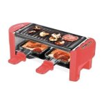 Raclette 2 personnes - little balance - meuuuh. . . ! - rouge brique - 350w